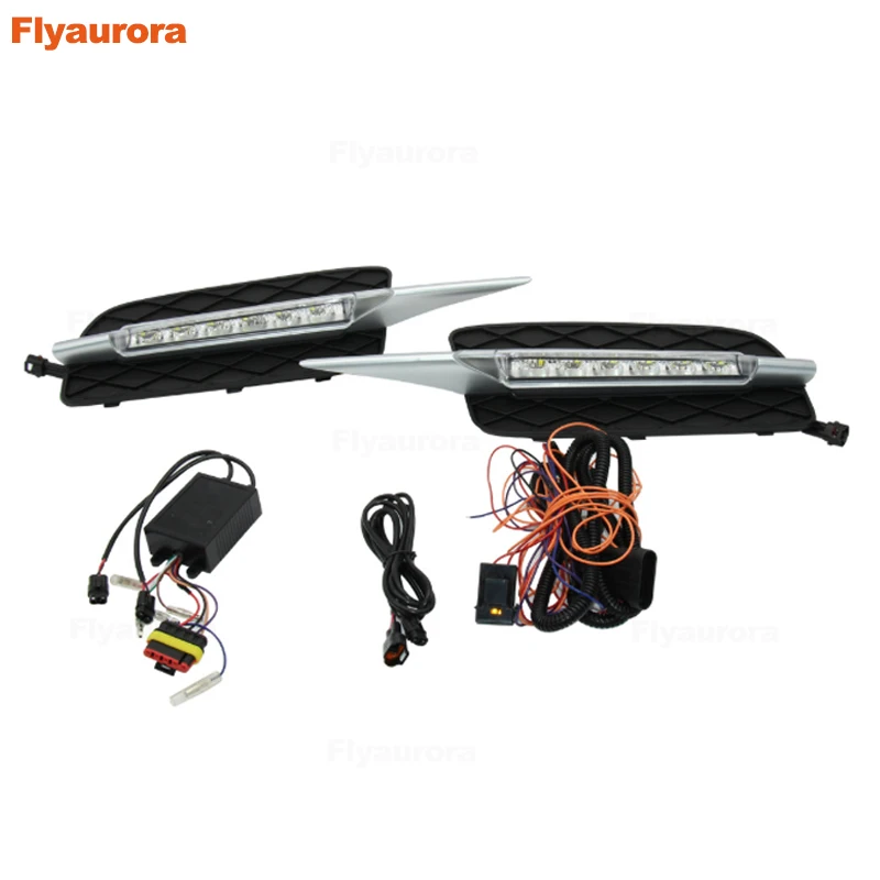 2 шт. для BMW X1 F48 F49 2015 2019 X3 F25 2009 2013 X5 E70 2007 2010 X6 E71 передний бампер светодиодные