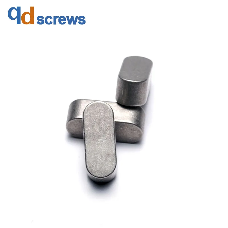 

316 M2M3MM4M5 stainless steel circular flat Parallel Keys key pin Circular at both ends DIN6885