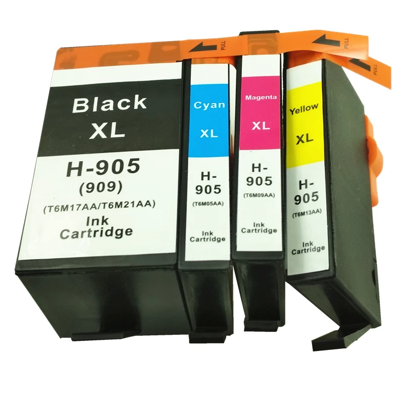 Совместимый картридж с чернилами 905 905xl для Hp905 Hp909 принтера Hp officejet Pro 6950 6960 6970 6956 |