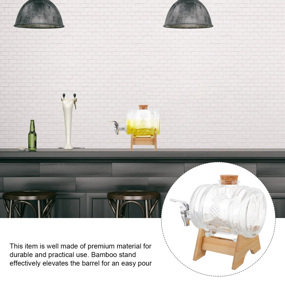 

1 Set Retro Beverage Container Making Glass Bottle for Home Party