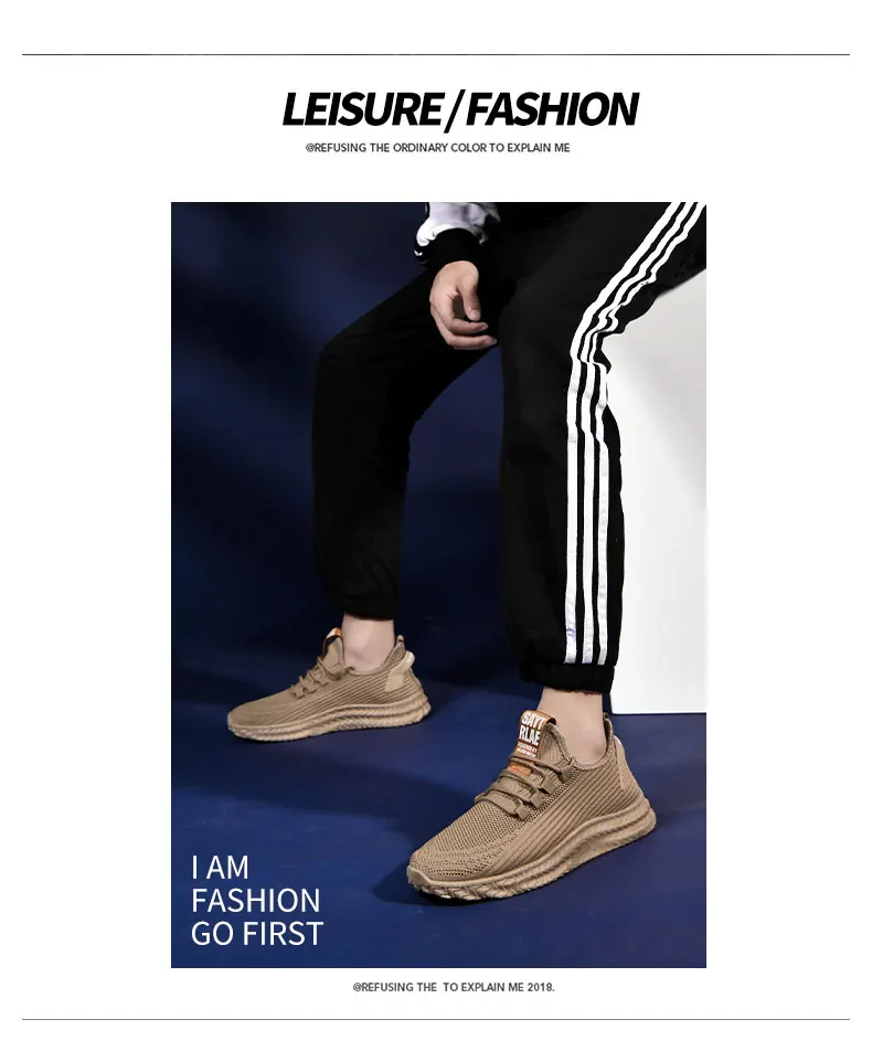 VESONAL, дышащие весенне-летние новые кроссовки Flyknit, мужская обувь, повседневная удобная мужская обувь, прогулочная обувь