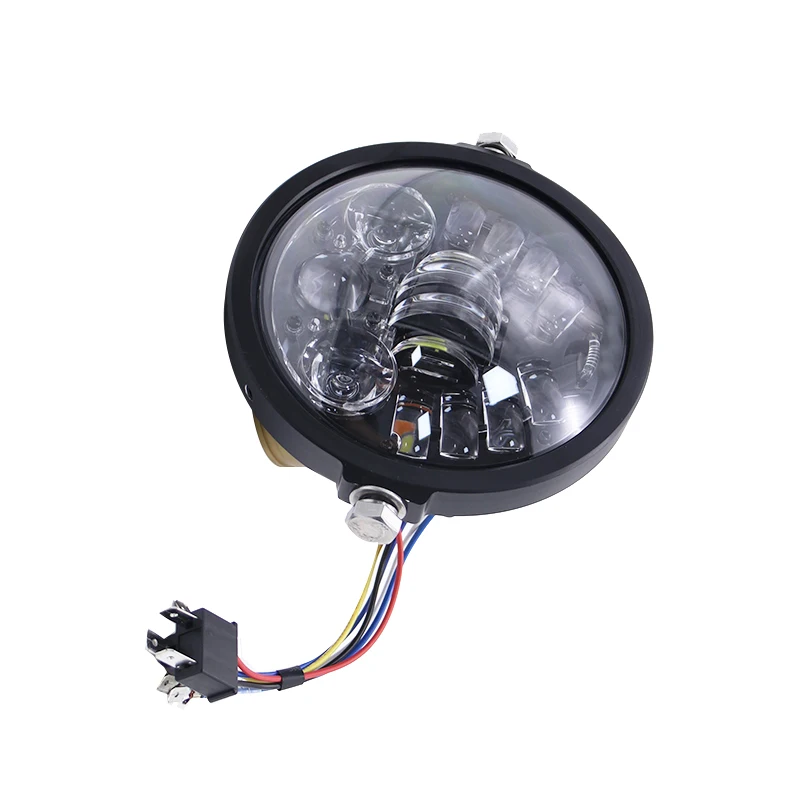 

For Front LED backlight 5.75 inches, front lights turn signal after charging, single fuse