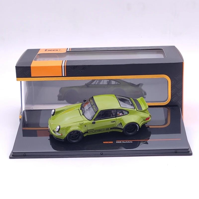 IXO 1:43 для P ~ SCHE RWB Backdate Rauhwelt Green MOC309 Diecast модель коллекции |