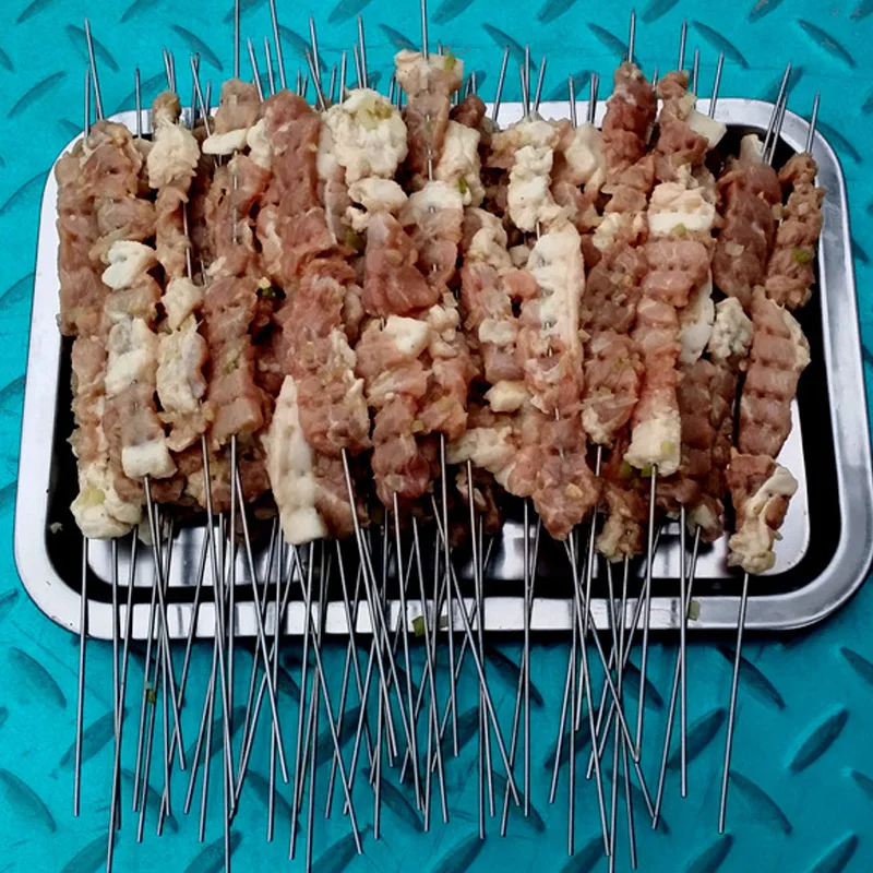 Шпажки для мяса кухонный прибор с 49 отверстиями приготовления говяжьего гриля