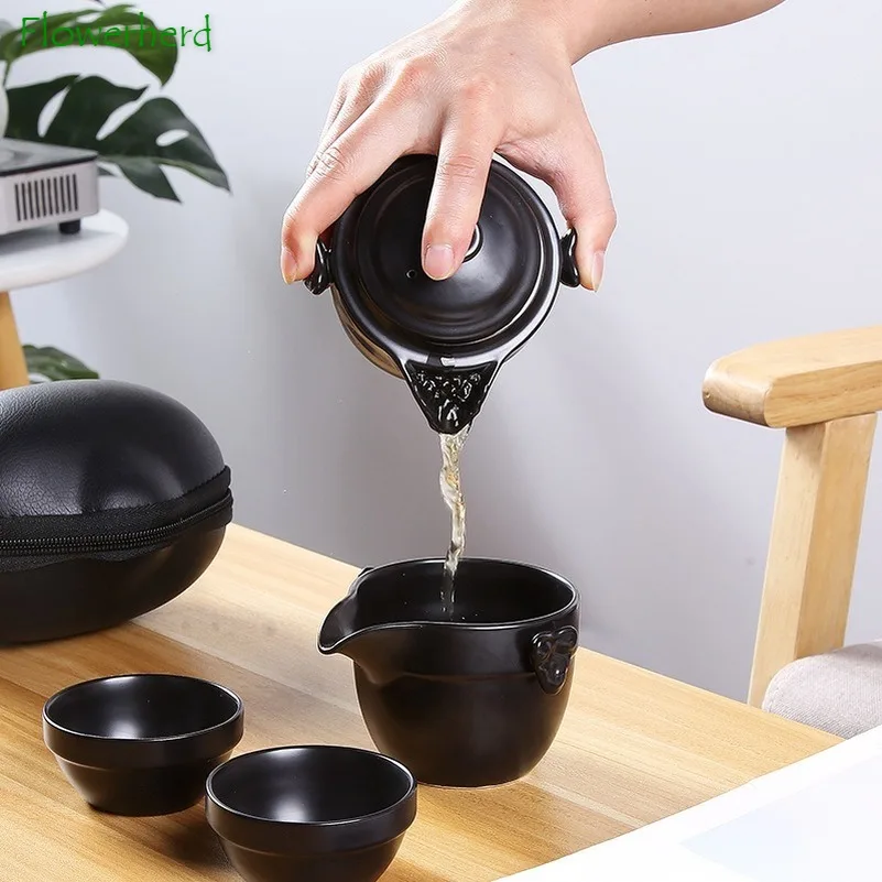 Керамические белые фарфоровые изделия чайный набор кунг-фу чайная посуда для