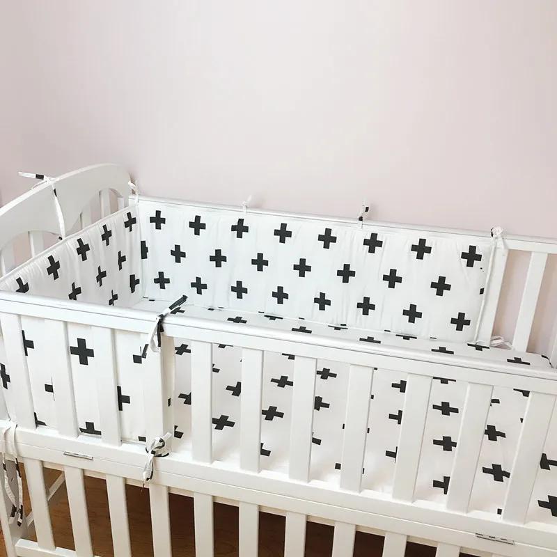 Детские кроватки бамперы для малышей постельное белье из хлопка новорожденных