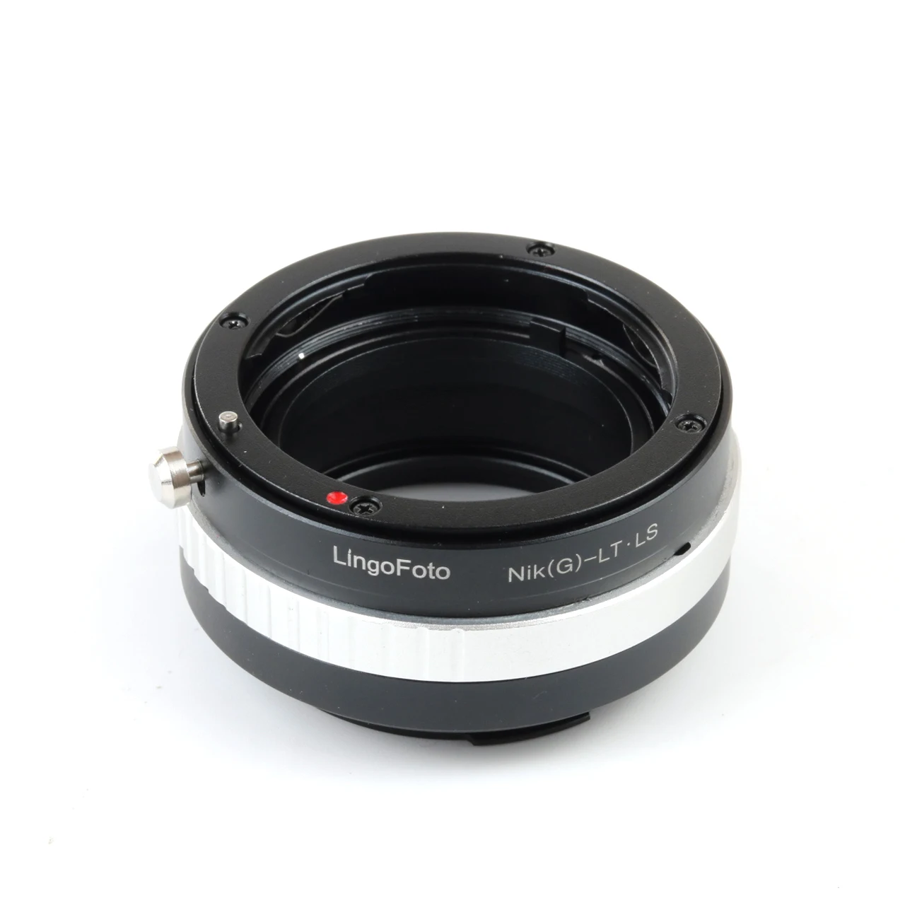 Для крепления объективов Nikon F к камере Leica L mount металлическое Крепление LingoFoto NIK(G)