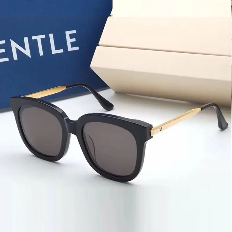 Модный корейский фирменный дизайн джинсовая GENTEL Absente солнечные очки для вождения