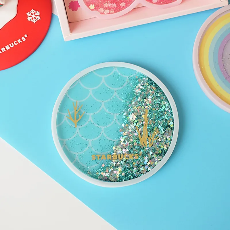 Силиконовые подставки с зыбучим песком Романтический Кролик вишневый цвет сезон