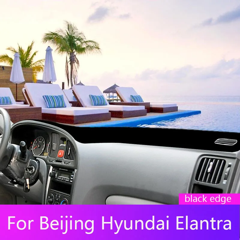 

For Hyundai Elantra Special Instrument Panel Shading Pad Sun Protection Shading Center Console Pad Light-proof Pad