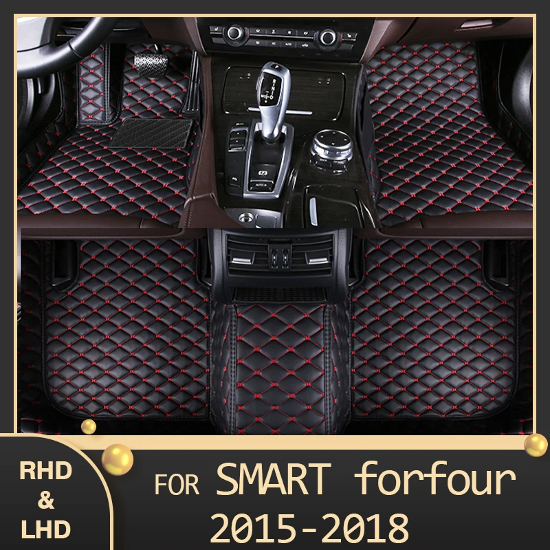 Автомобильные напольные коврики MIDOON для Benz smart forfour 2015 2016 2017 2018 индивидуальные