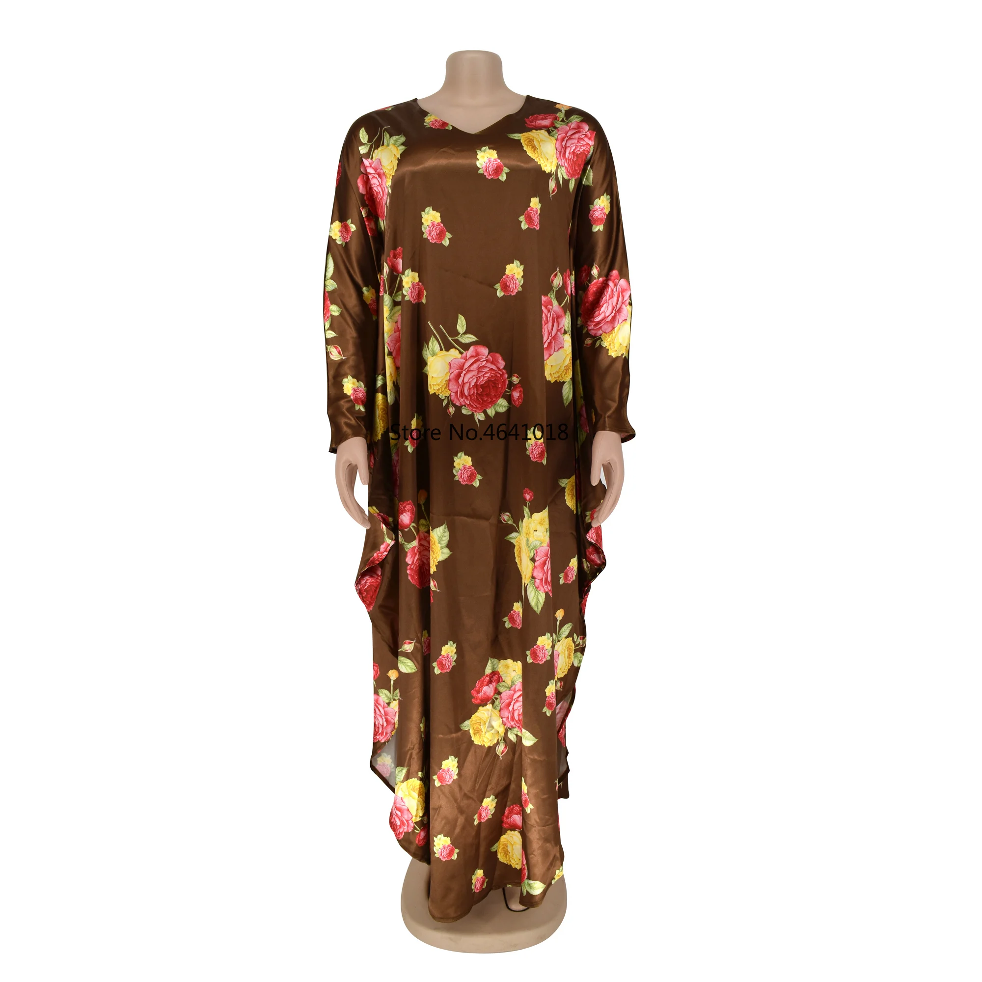 Женское атласное платье большого размера повседневное винтажное длинное макси с