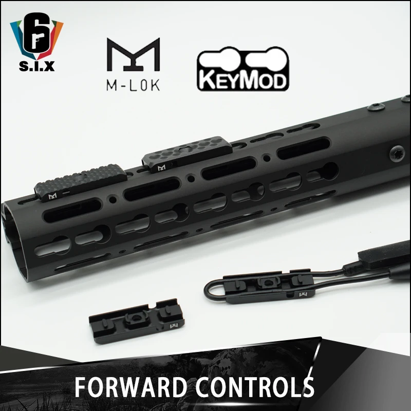 

KeyMod M LOK Wireguide System Cable Management Clamp Forward Controls M300 M600 PEQ DBAL Pressure Tape Switch