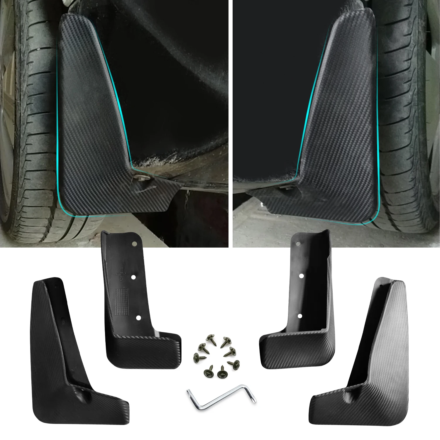 

LFOTPP Автомобильные Брызговики крылья для 2014-2022 B * MW i3 Авто колеса переднее заднее крыло брызговик защитные щитки крыло аксессуары