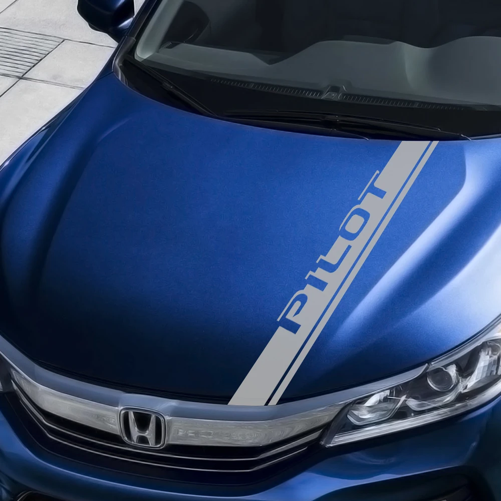 Автомобильный чехол на капот декоративная наклейка для Honda Fit Mugen просветление