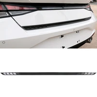 car accessories for hyundai elantra avante cn7 2020 2021 2022 abs rear trunk tail gate molding strip cover trim