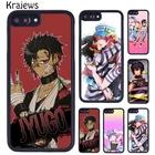 Чехол для телефона с аниме Nanbaka Jyugo Uno для iPhone 5 6 S 7 8 plus 11 12 13 Pro X XR XS Max Samsung Galaxy S6 S8 S9 S10