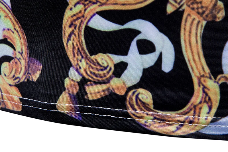 Футболка ZUZK мужская с коротким рукавом Модная приталенная рубашка из мягкого