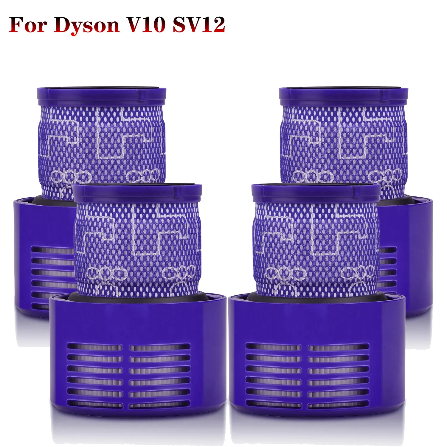 Сменные фильтры Batmax V10 для Dyson V10 Cyclone series,V10 Absolute,V10 Animal,V10 Total Clean,V10 Motorhead, SV12