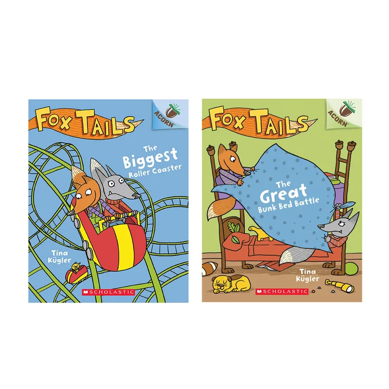 

Scholastic Fox Tails #1-2 Childrens original English books