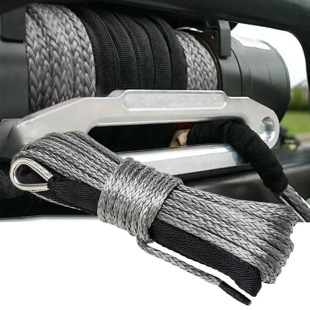 

Auto Supplies 4m 5 tons tow rope double thick trailer belt For pull car rope traction T1F1