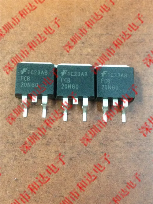 

5pcs FCB20N60 TO-263