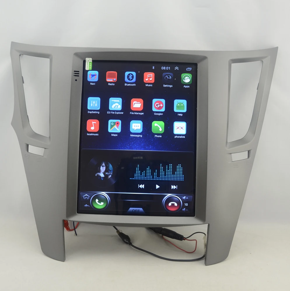 10 4 &quotвертикальный экран android Восьмиядерный автомобильный GPS мультимедиа