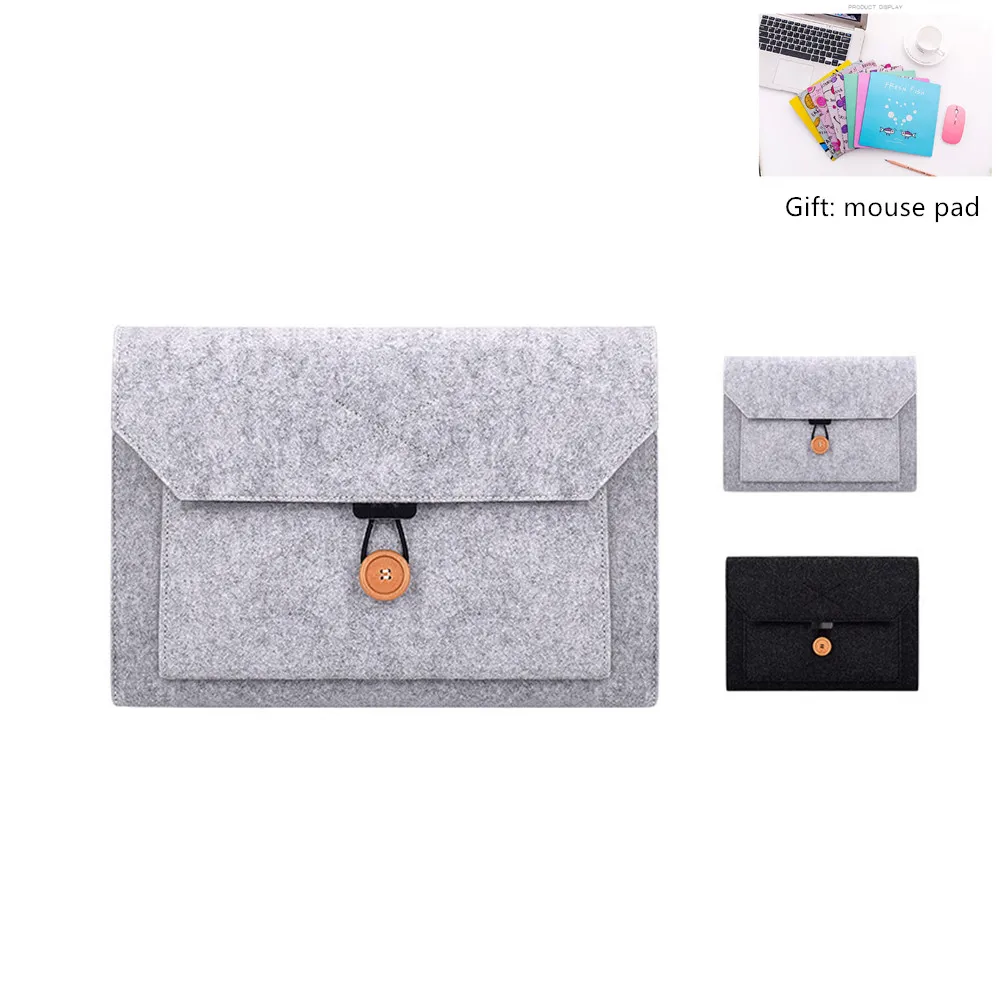 Сумка для ноутбука войлочный шерстяной чехол Macbook Air Pro Retina13.3 14 1 15 4 6 lenovo ASUS hp рукав