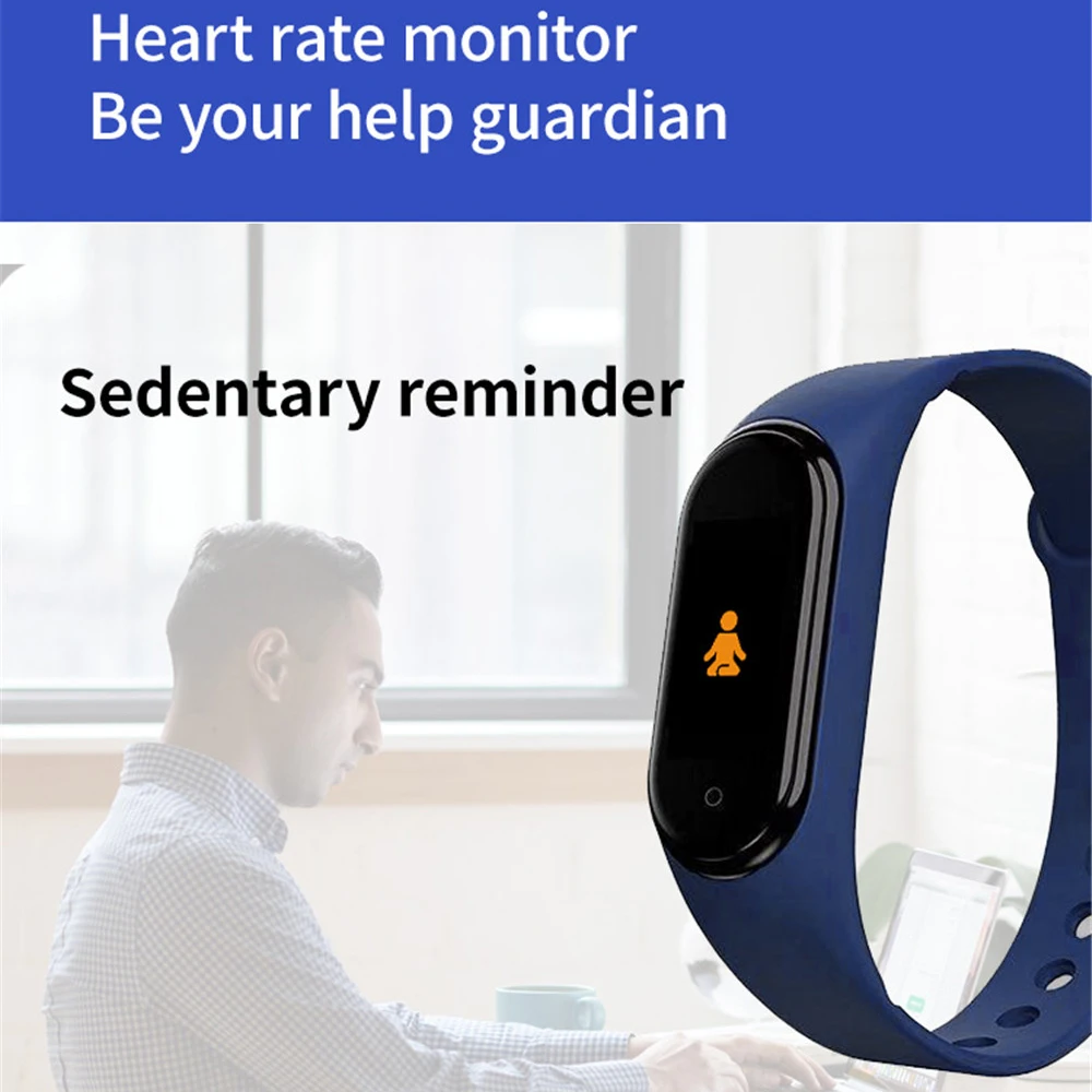 

Smartband Thermometer Bracelet Smart Watch Men Women Fitness Smart Band Waterproof Smartwatch Activity Tracker Sports Watches