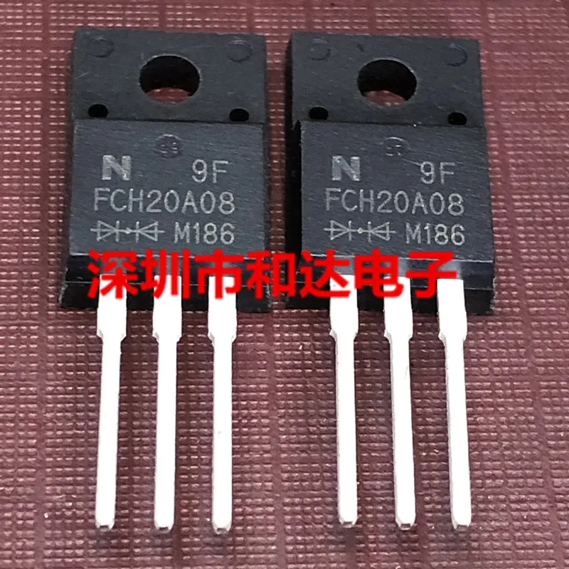 10 шт FCH20A08 TO-220F 80V 20A