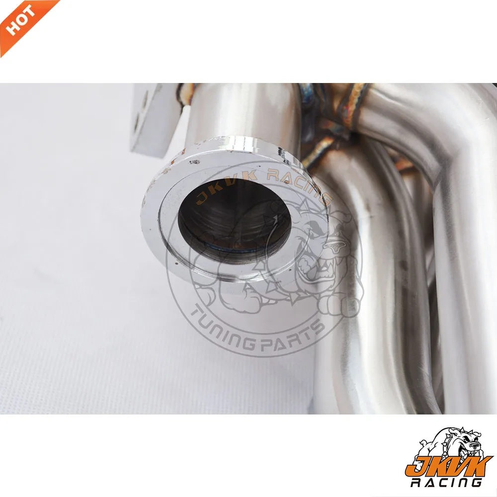 Толстый турбоколлектор JKVK RACING 3 мм для M30 T3 T4 Turbo E30/E32/E34/E28/E24/E23/E9|Выхлопной