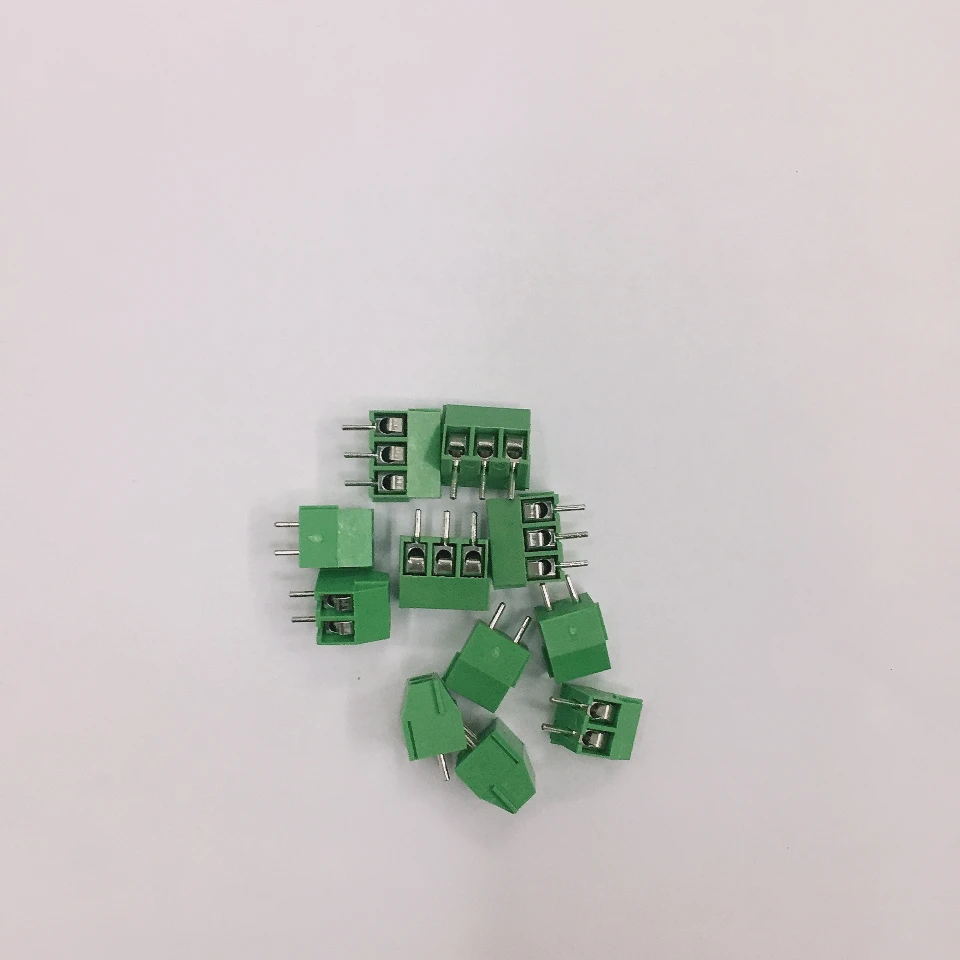 500 шт. стандартный винтовой соединитель для печатной платы 300 В 10 А 3 контакта 5 мм |