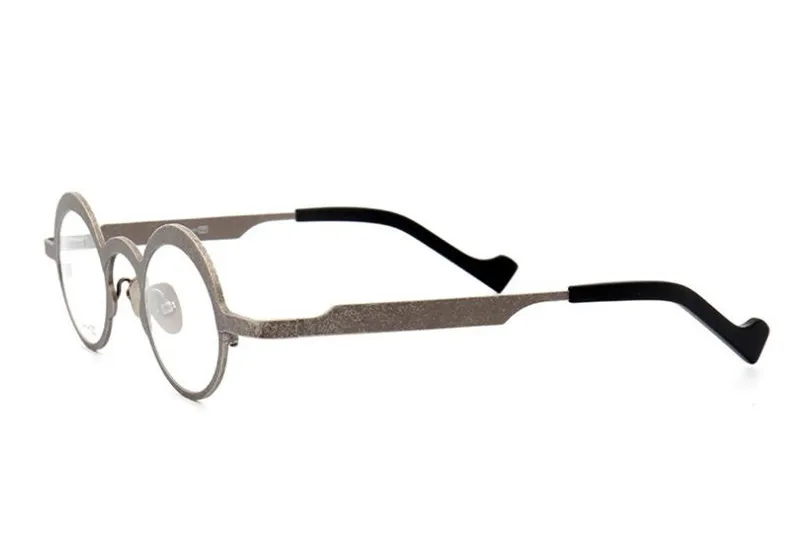 

High Quality B-Titanium Round Glasses Retro Unisex Progressive Multi-focal Lens Optical Eyewear See Near Far Reading Eyeglasses