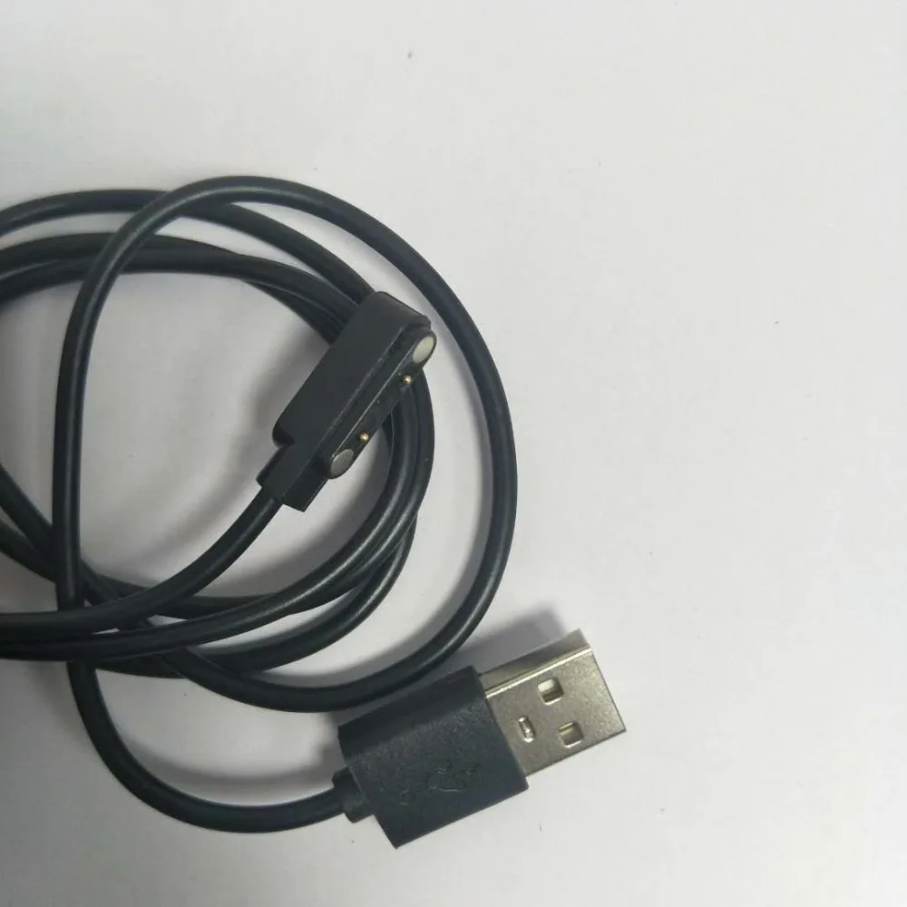 2-pin 2pin 7.62mm Smart Watch Cable Wristbands Magnet Charging Line Cable 2 pin Magnetic Suction Charge Emergency Backup Charger