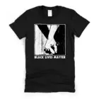 Футболка с изображением черной живой, материи сила, кулак, футболка Джордж Флойд БЛМ для женщин и мужчин, футболка, Женская хлопковая уличная одежда