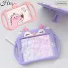 Милый мультяшный детский чехол для IPad 9,7 2017 2018 Mini, чехол для IPad 10,2 Pro 9,7, мягкий силиконовый чехол-подставка для планшета Air 1 2