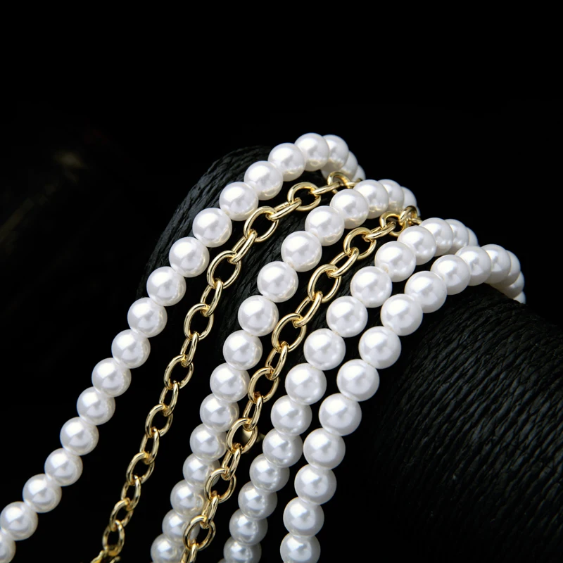 По европейскому стандарту элегантные легированные цветы нитка звено цепи