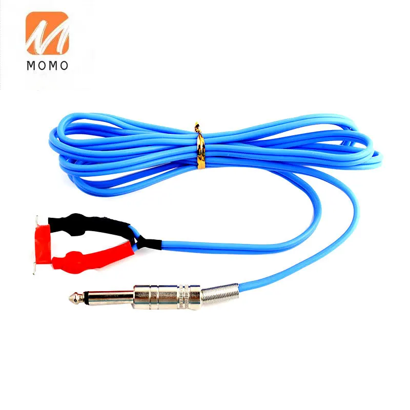 

Silicone Hook Line Durable Accessories Equipment 1.8 M Tattoo Machine Pure Copper Hook Line Traditional Machine Special Rainbow