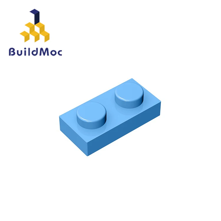 BuildMOC 3023 6225-28653 1x2 Technic changgeover Catch для строительных блоков части DIY развивающие творческие подарочные игрушки - Цвет: M0652-44