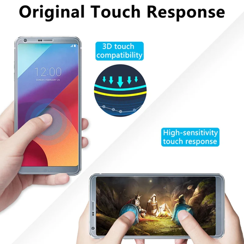 Защитное стекло 9H закаленное для LG G5 SE G7 ThinQ X Cam Fit G6 Plus | Мобильные телефоны и