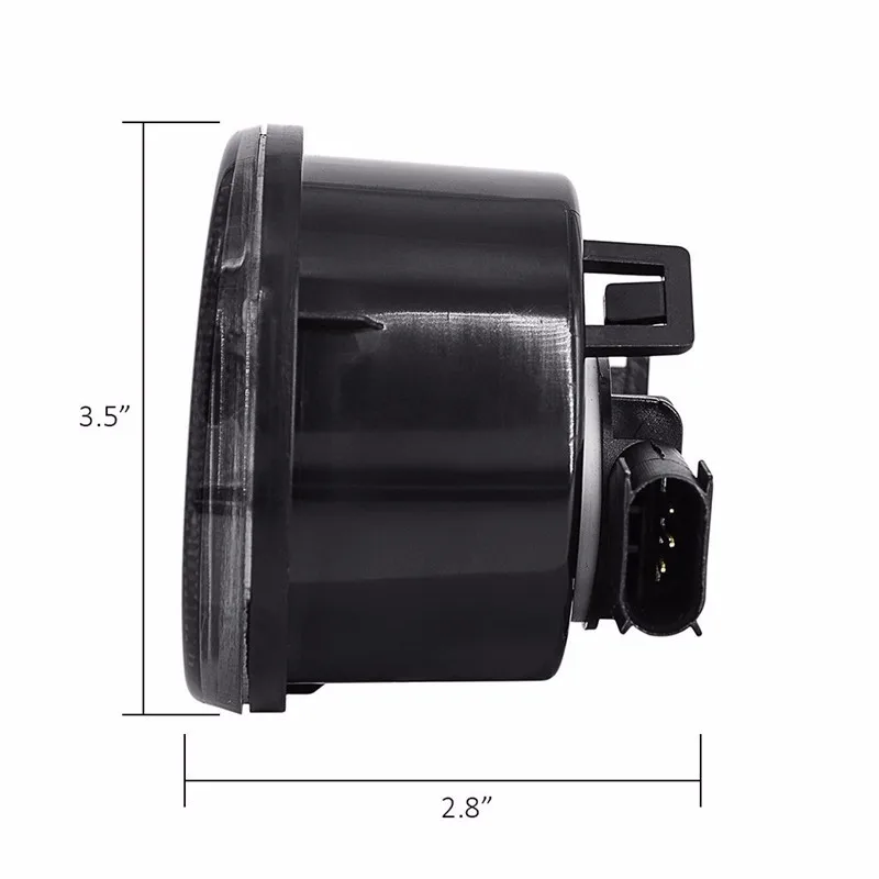 Янтарный передняя светодиодный поворотник светильник сборки 2007 ~ 2016 для Jeep Wrangler JK