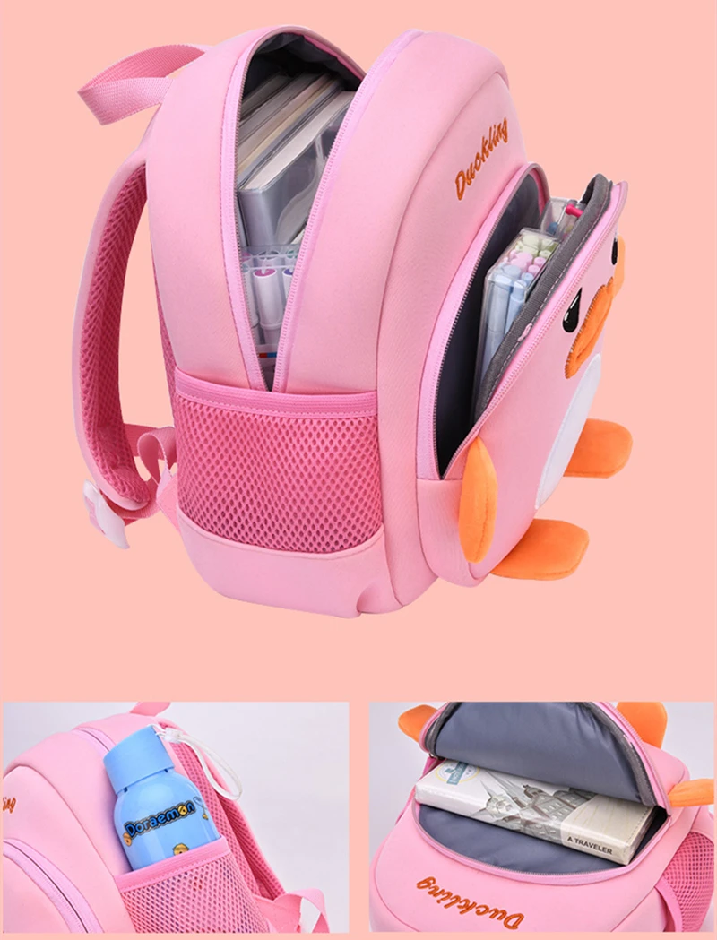 Children Schoolbag Cute Animal Kids School Bags School Anime Backpack for Girls Boys In Kindergarten Preschool Bag Kawaii Bag