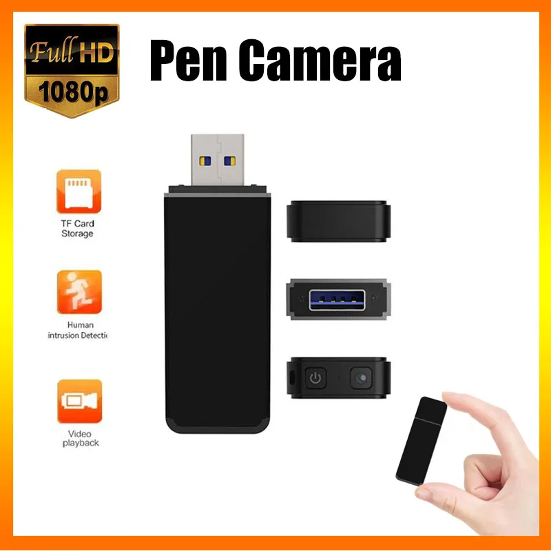 Мини-камера HD 1080p микро-камера с USB цифровая ручка записывающее устройство Видео