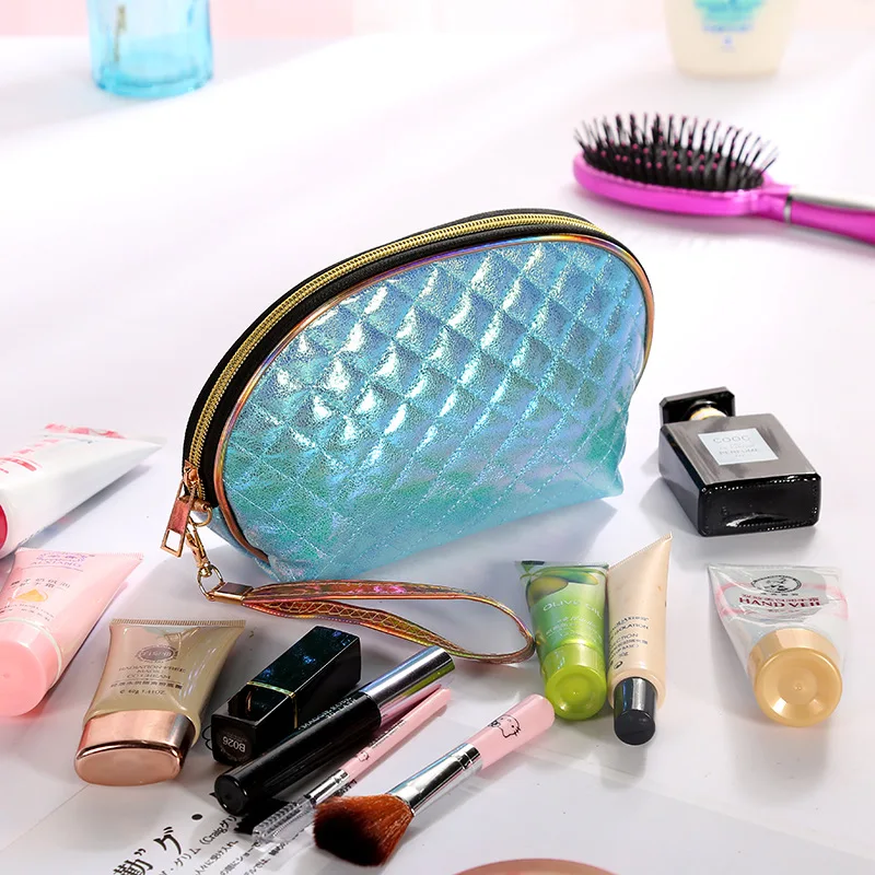 XZP красочная сумка в клетку портативная дорожная для хранения косметики