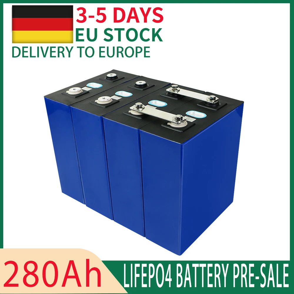

8 шт., литий-железо-фосфатные аккумуляторные батареи 280AH LiFePo4