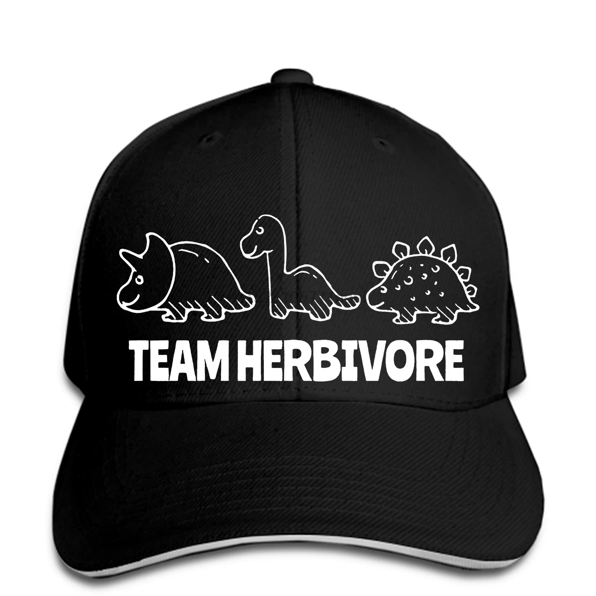 

Baseball cap TEAM HERBIVORE Print hat EAT FRUIT EARTH ANIMAL LOVER VEGAN VIBES FASHION SWAG DOP