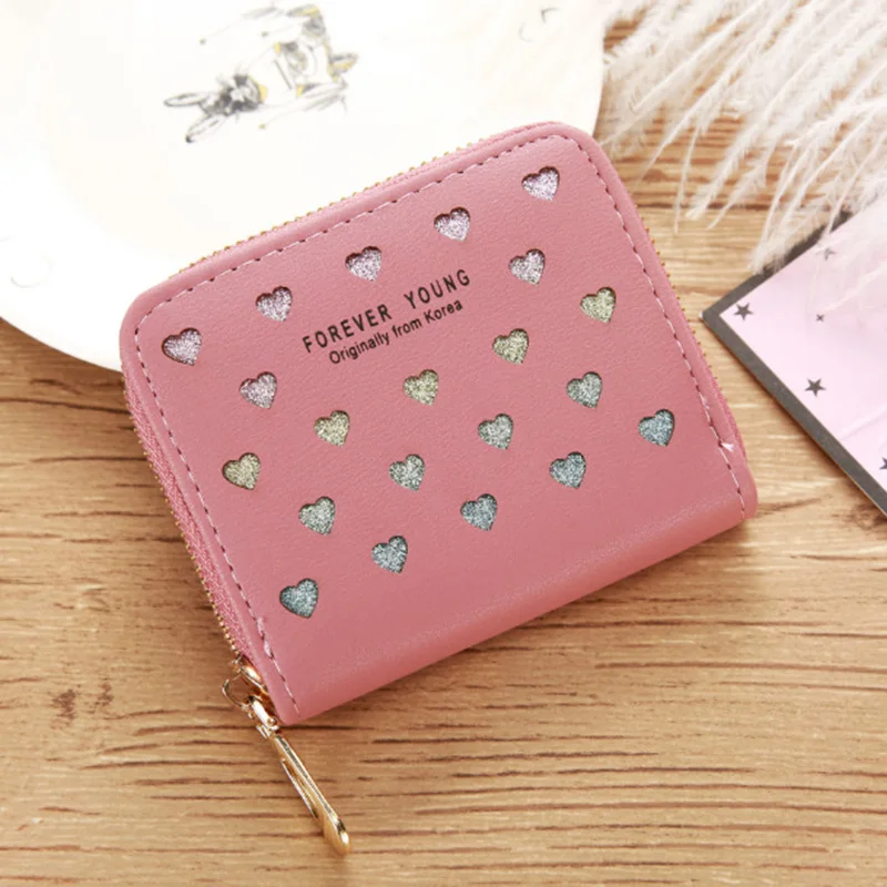 Мини-кошелек из искусственной кожи для женщин минималистичный модный ажурный