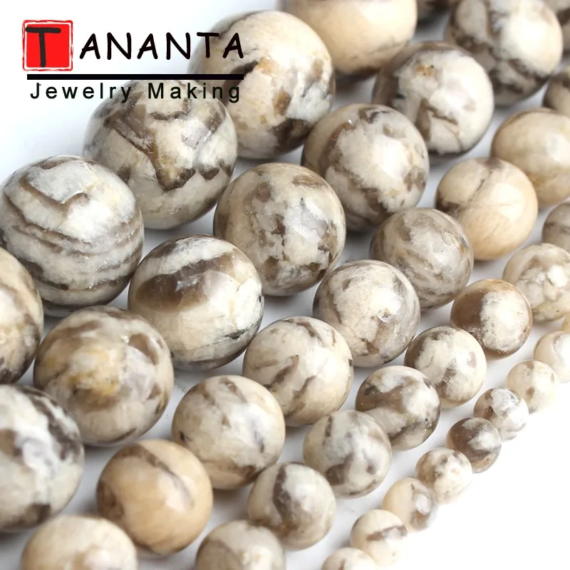 Оптовая продажа круглые бусины из натурального фетра камня для самостоятельного