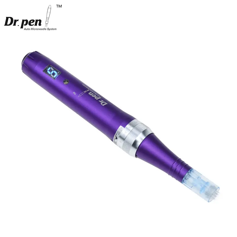 

Dr Pen Ultima X5 with 12 Needle Cartridges Professional Micro Needle Electric Derma Pen Kit Acne Remover MTS Skin Care Tool