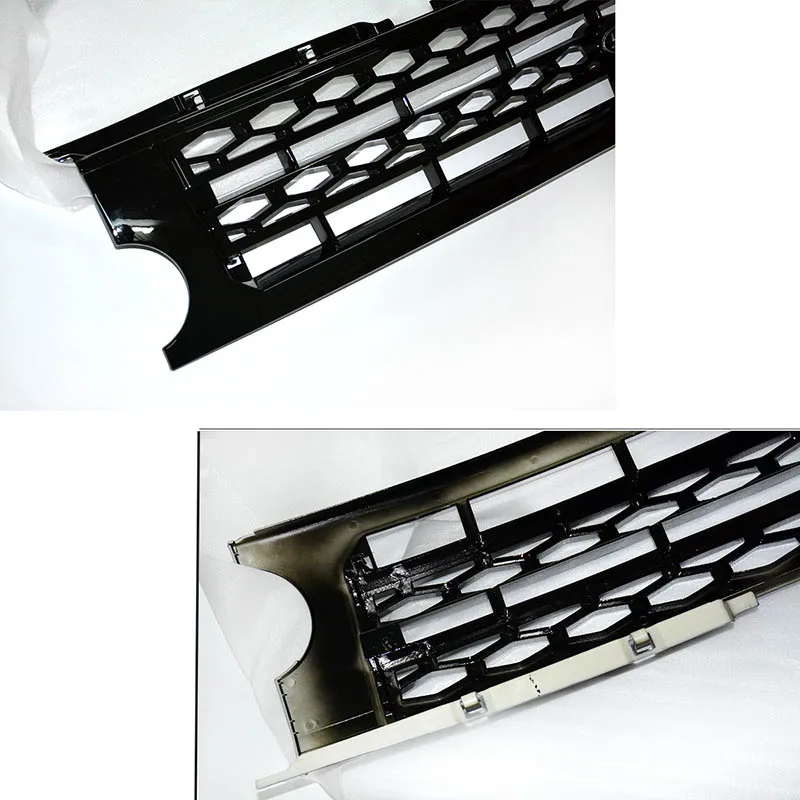 

Modified Front Bumper For Discovery 4 LR4 2014 2015 2016 Auto Grille Racing Grills For Trims Bumper Grilles Cover Accessories
